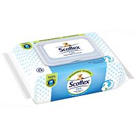 Scottex toallitas humedas wc f jumbo 74u