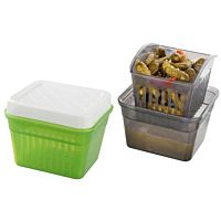 Fackelmann recipiente con escurridor 11x10x7 cm