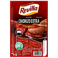 Revilla chorizo extra picante lonchas 65 g