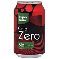 HiperDino refresco de cola zero 33 cl