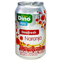 HiperDino refresco de naranja 8 % 33 cl