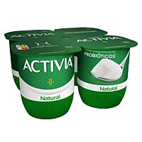 Danone Activia yogur natural pack 4x120 g