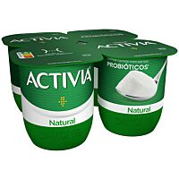 Activia sabor natural 4 x 120 g