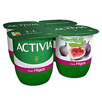 Danone Activia yogur con higos pack 4x120 g