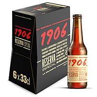 Estrella Galicia 1906 cerveza 6 x 33 cl