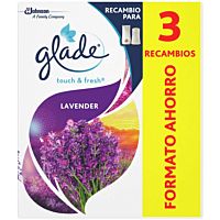 Glade brise un toque ambientador lavanda recambios 2 ud