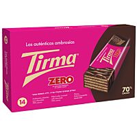Tirma ambrosías de chocolate negro 0 % 14 ud