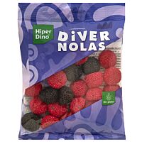 HiperDino moras negras y rojas 150 g