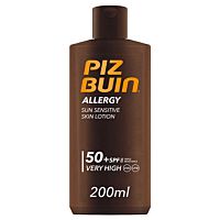 Piz Buin allergy loción sensitive SFP50 200 ml