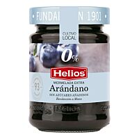 Helios mermelada extra sabor arándanos sin azúcares 280 g