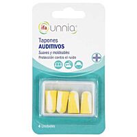 Ifa Unnia tapones auditivos espuma 4 ud