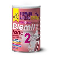 Blemil plus 2 forte leche continuación lata 1200gr