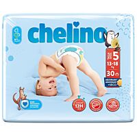 Chelino pañal talla 5 13-18 kg 30 ud