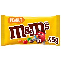 M&M´s cacahuetes cubiertos de chocolate 45 g