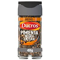 Ducros pimienta negra entera 48 g