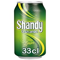 Cruzcampo Shandy cerveza sabor limón 33 cl