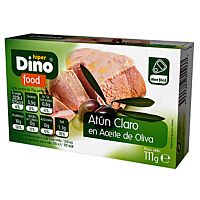 HiperDino atún claro en aceite de oliva 111 g