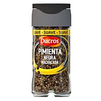 Ducros pimienta negra machacada 38 g