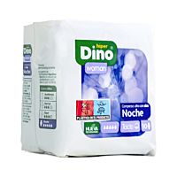 HiperDino compresas ultra super noche alas 10 ud
