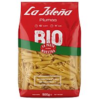 La Isleña pasta pluma ecológica 500 g