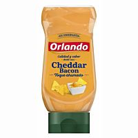 Orlando salsa cheddar y bacon 235 ml
