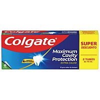 Colgate Maximum pasta de dientes protección caries 2 x 75 ml