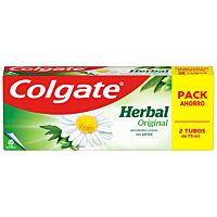 Colgate herbal pasta de dientes con ingredientes naturales 2 x 75 ml
