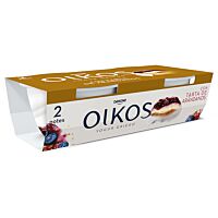 Oikos yogur griego sabor tarta de arándanos 2 x 110 g