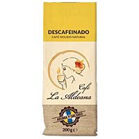 La Aldeana café molido descafeinado natural 200 g