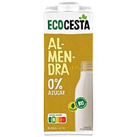 Eco Cesta bebida de almendras sin azúcar 1 lt