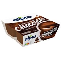 Alpro sabor chocolate negro 4 x 125 g