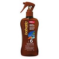 Babaria aceite solar bronceador zanahoria spray SPF6 300 ml