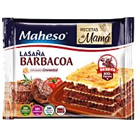Maheso lasaña de ternera con salsa barbacoa 300 g