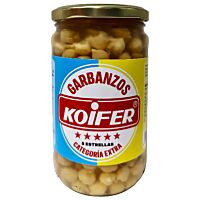 Koifer garbanzos cocidos extra 570 g