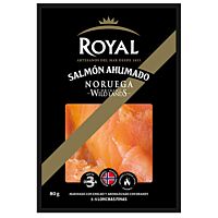 Royal salmón ahumado marinado 80 g