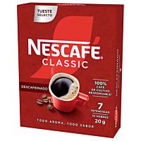Nescafé café soluble descafeinado 10 ud