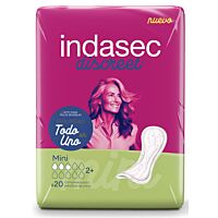 Indasec Discreet compresa mini 20 ud