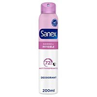 Sanex desodorante spray Dermo Invisible 24H 200 ml