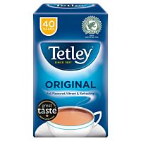 Tetley té negro 40 ud