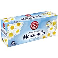 Pompadour manzanilla 100 % flores 25 ud