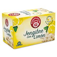 Pompadour infusión jengibre con limón 20 ud
