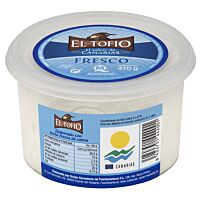 El Tofio queso de cabra fresco tarrina 410 g