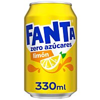 Fanta refresco de limón zero 33 cl