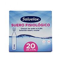 Salvequick suero fisiologico 20 x 5 ml