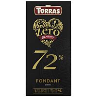 Torras tableta de chocolate 72 % cacao sin azúcar 100 g