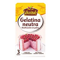 Vahiné gelatina en polvo 18 g