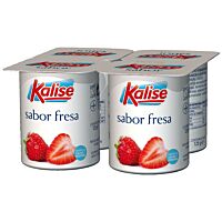 Kalise sabor fresa 4 x 125 g