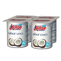 Kalise sabor coco 4 x 125 g