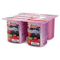 Kalise desnatado sabor frutas del bosque 4 x 125 g
