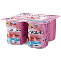 Kalise desnatado sabor fresa 4 x 125 g